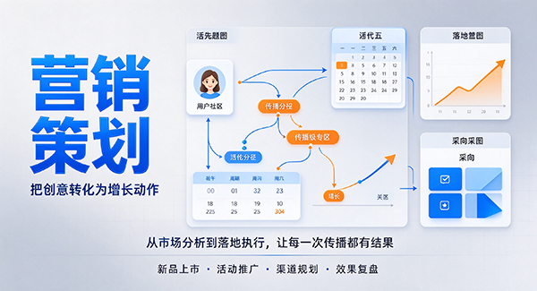 胶州市营销策划